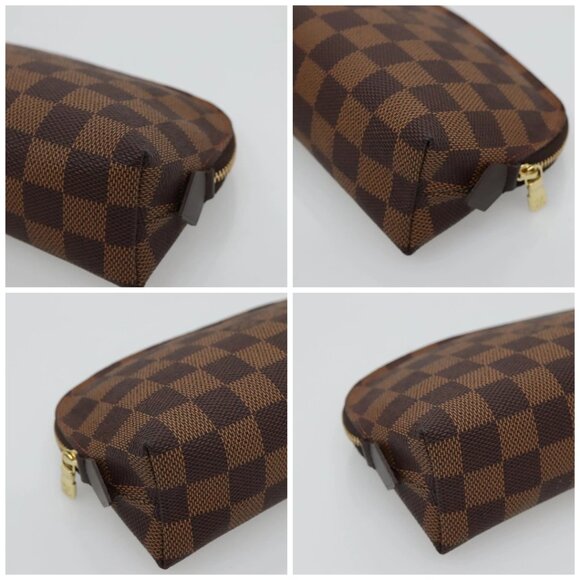 LOUIS VUITTON Damier Ebene Pochette Cosmetic PM Pouch - Picture 15 of 15